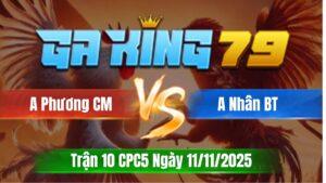 Trận 10 CPC5 Ngày 11/11/2025 - Úa đá cu lê khỏi tha lơ khét hư hình