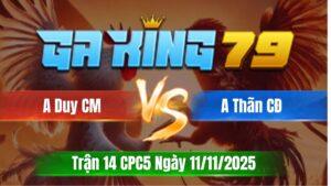 Trận 14 CPC5 Ngày 11/11/2025 - Điều chà như máy khâu que né đâu cũng chết