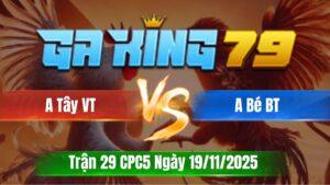 Trận 29 CPC5 Ngày 19/11/2025 - Phút 90 chuối gạt cây cần tính tiền